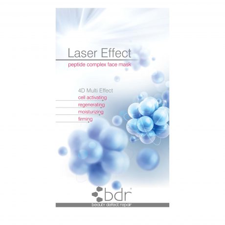 bdr laser effect veido kaukė su peptidų kompleksu drėkina ir stangrina